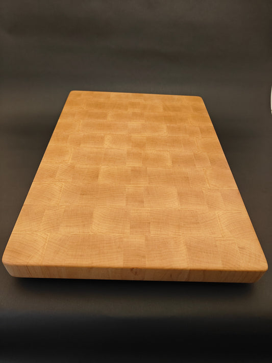 Hard Maple End Grain Board – 12¾" x 18⅛" x 1⅜"