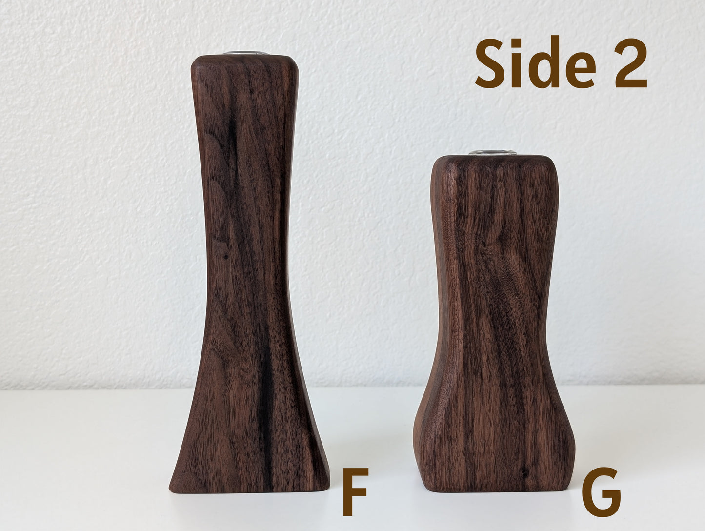 Bottle Walnut Vase