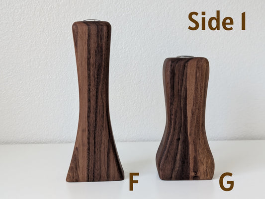 Bottle Walnut Vase